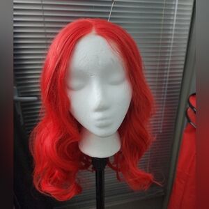 Red Lace Front Wig